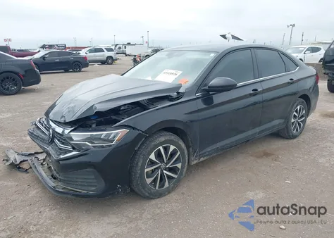 2024 Volkswagen Jetta 1.5T S z USA, uszkodzony, nr VIN 3VW5M7BU4RM103142